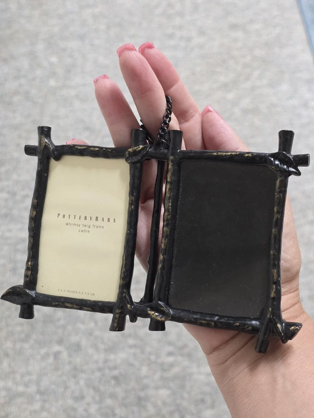 Pottery Barn Whimsy Twig Frame Cadre
